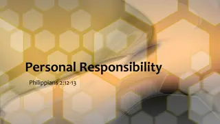 Importance of Personal Responsibility in Spiritual Growth