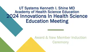 Health Science Education Innovations Meeting Highlights