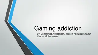 Impact of Gaming Addiction on Society