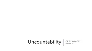 Understanding Uncountability in Computer Science