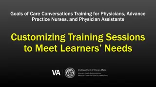 Effective Training Strategies for Goals of Care Conversations