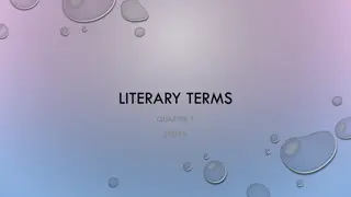 Understanding Literary Devices in Literature