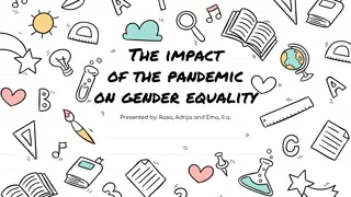 Impact of Pandemic on Gender Equality