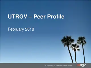 UTRGV Peer Profile Data 2016-2018