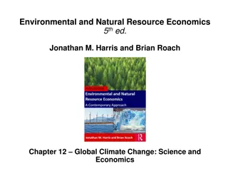 Global Climate Change: Science and Economics Insights