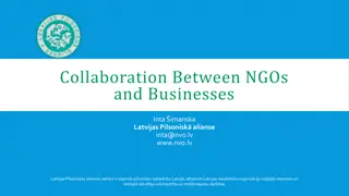 NGO-Business Collaboration and Impact