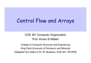 Understanding Control Flow in Computer Organization