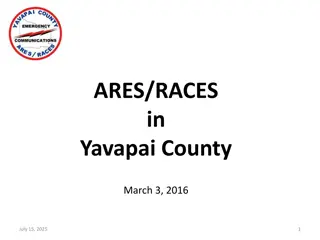 ARES/RACES in Yavapai County Overview