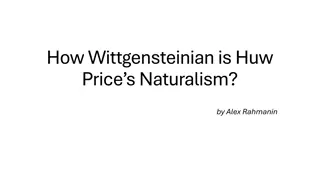 Understanding Huw Price's Naturalism in Context