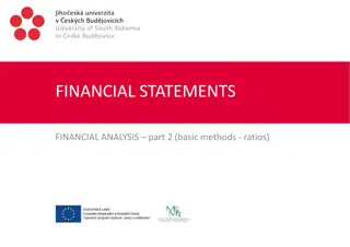 Financial Ratio Analysis: Methods & Advantages