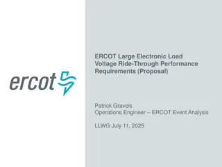 Electronic Load Voltage Ride-Through Proposal