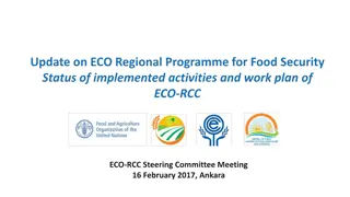 ECO Food Security Programme Update