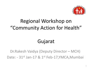 Community Action for Health Workshop Overview