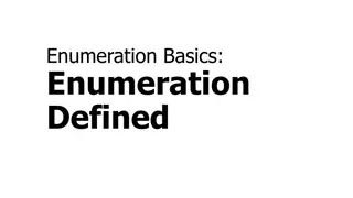 Mastering Enumeration Techniques