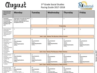 Grade 3 Social Studies Citizenship Themes