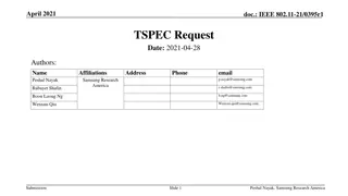 IEEE 802.11-21/0395r1 TWT Setup Proposal for Enhanced Traffic Information