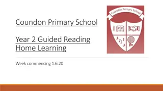Year 2 Guided Reading Activities for Week Commencing 1.6.20