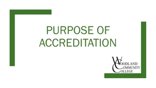 Accreditation Process Overview