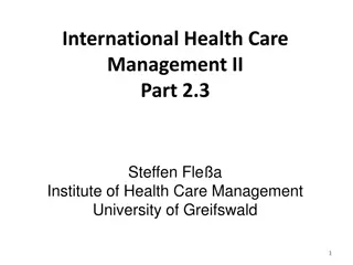 Health Care Management Insights and Analysis