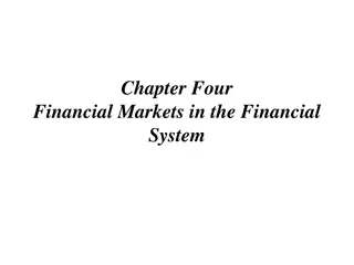 Understanding Financial Markets in the Financial System