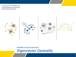 Understanding Eigenvector Centrality in Complex Networks