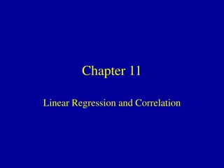 Linear Regression and Correlation Explanations