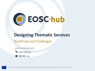 Challenges and Progress in EOSC-Hub Services