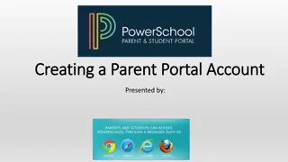 Creating a Parent Portal Account Guide