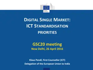European ICT Standardisation Priorities for Digital Economy