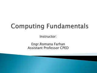C++ Constants and Operators Overview