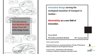 Innovative Concept: Minimobility for Ecological Transport Transition in Quebec