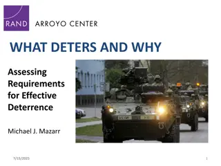Effective Deterrence Strategies for Baltic Russia Challenges