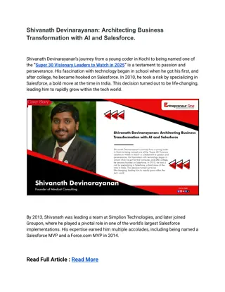 Shivanath Devinarayanan_ Architecting Business Transformation with AI and Salesforce.