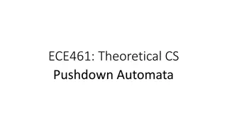 Understanding Pushdown Automata in Theoretical Computer Science