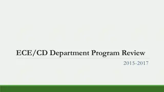 ECE/CD Department Program Review 2015-2017