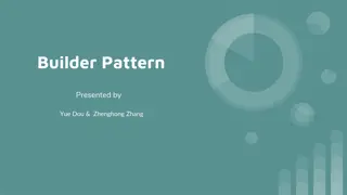 Understand the Builder Design Pattern