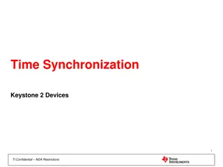 Small Cell Time Synchronization Overview