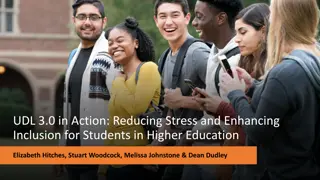 Reducing Stress for Higher Education Students