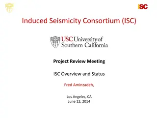 ISC Project Review Meeting Overview and Status
