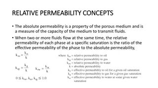 Understanding Relative Permeability Concepts