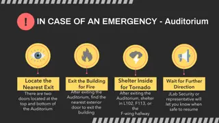 Emergency Procedures and Event Information