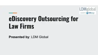 eDiscovery Outsourcing for Law Firms