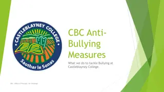 Castleblayney College Anti-Bullying Measures