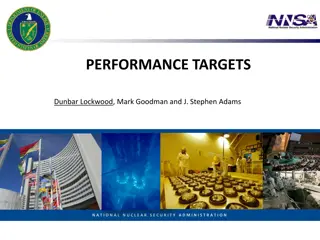 Performance Targets for Nuclear Security