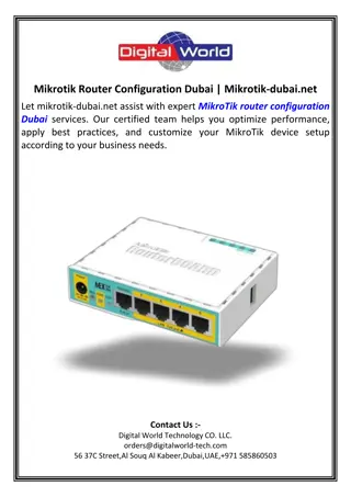 Mikrotik Router Configuration Dubai Mikrotik-dubai.net.