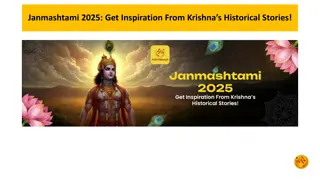 Janmashtami 2025 Get Inspiration From Krishna’s Historical Stories!