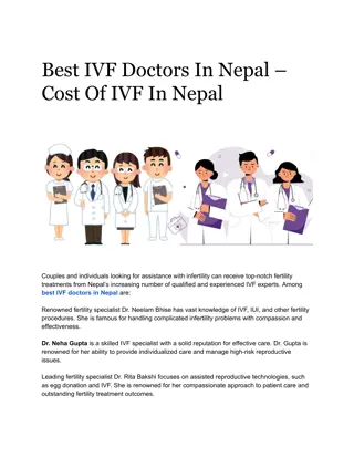 IVF Doctor in Nepal | World Fertility Services