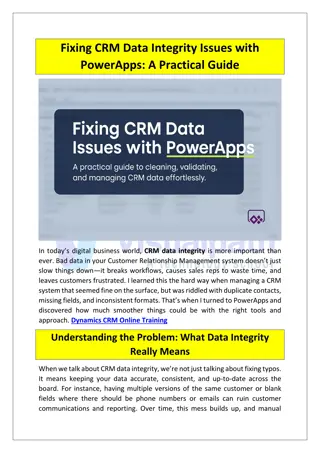 Microsoft Dynamics 365 CRM Training CRM Online Training