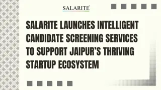 Salarite Launches Intelligent Candidate Screening Services to Support Jaipur’s Thriving Startup Ecosystem