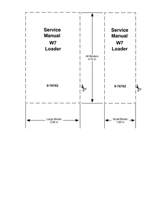 CASE W7 Wheel Loader Service Repair Manual Instant Download